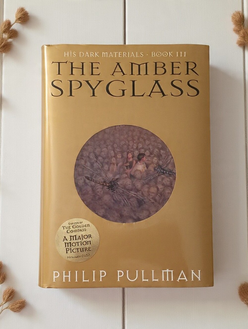 Amber Spyglass by Philip Pullman Hardcover with Dusk Jacket